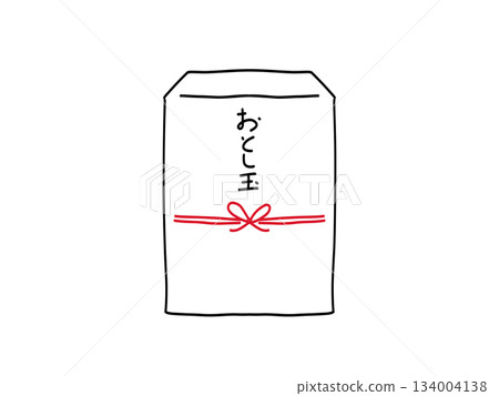 Simple New Year's envelope Simple New Year's envelope 134004138