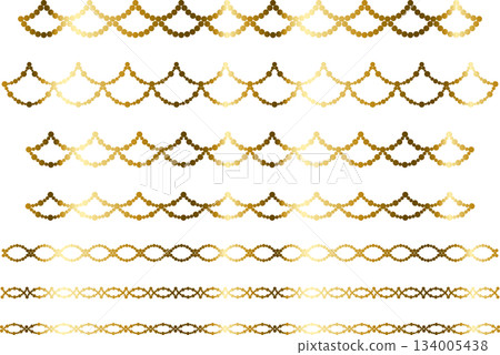 Round, semicircular line scales 2, 1 gold Round, semicircular line scales 2, 1 gold 134005438