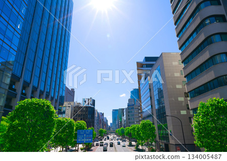 【東京】五月清晨,新橋站附近 【東京】五月清晨,新橋站附近 134005487