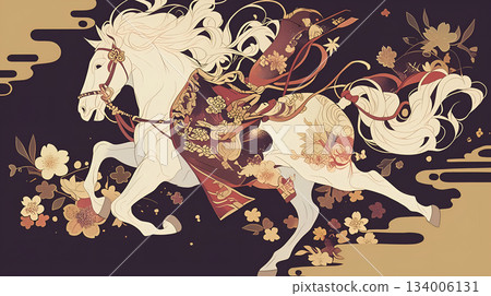 Japanese-style horse Japanese-style horse 134006131
