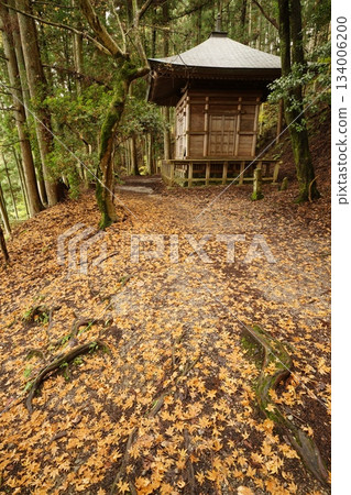 Yoshinoyama Okusenbon Yoshitsune Hidden Tower - Fallen Leaves Path Yoshinoyama Okusenbon Yoshitsune Hidden Tower - Fallen Leaves Path 134006200