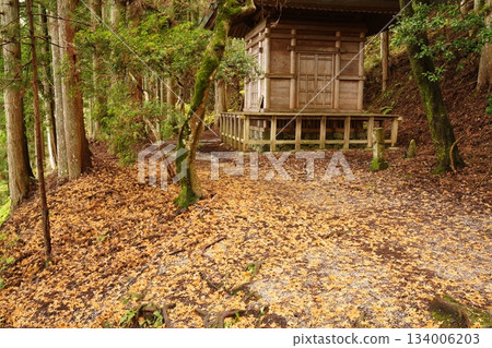 Yoshinoyama Okusenbon Yoshitsune Hidden Tower - Fallen Leaves Path Yoshinoyama Okusenbon Yoshitsune Hidden Tower - Fallen Leaves Path 134006203