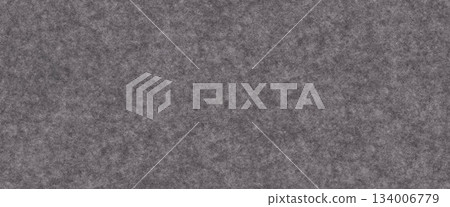 Grey seamless felt material blank. Surface of felted fabric texture. 134006779