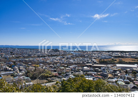 【神奈川縣】從湘南台遠足道的瞭望台上看到的景色 134007412