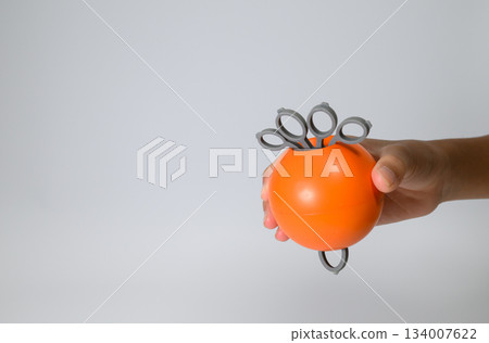 Hands and equipment for grip strength training Hands and equipment for grip strength training 134007622