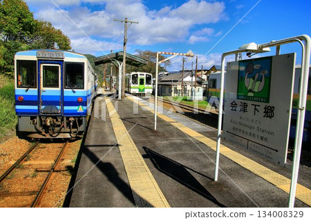 會津鐵道“會津下鄉站”,通往南會津和下鄉町的門戶 會津鐵道“會津下鄉站”,通往南會津和下鄉町的門戶 134008329