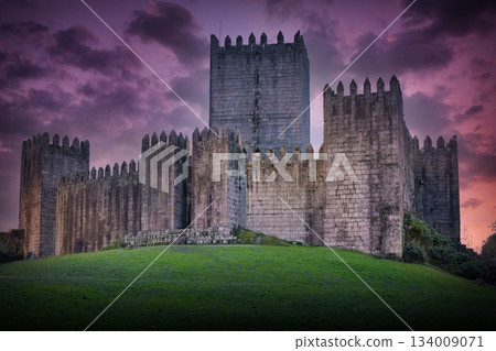 Guimaraes and Sunset 134009071
