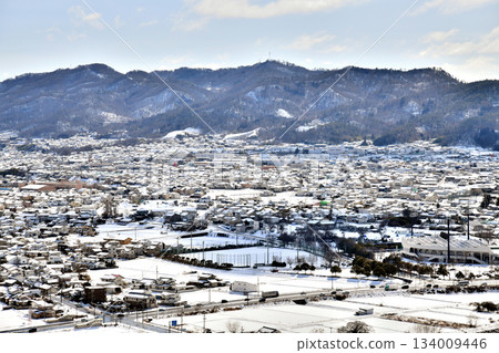 上田市上田原地區景色（長野縣上田市）[2023年2月] 134009446