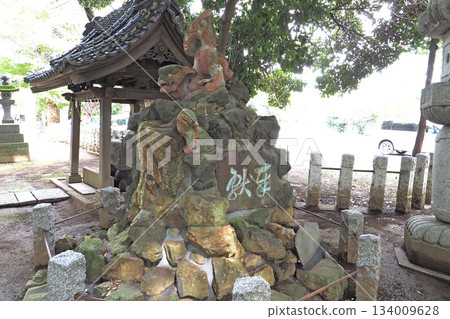 雀神社的狛犬（守護獅子犬）[茨城縣甲賀市] 134009628