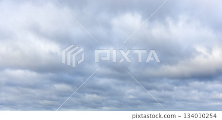 Cloudy sky, natural panoramic background photo Cloudy sky, natural panoramic background photo 134010254