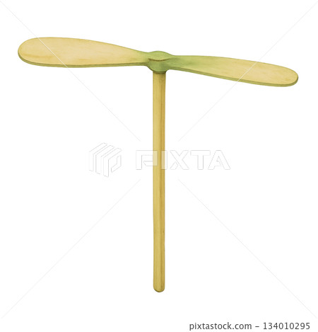Bamboo dragonfly watercolor illustration (transparent background) Bamboo dragonfly watercolor illustration (transparent background) 134010295