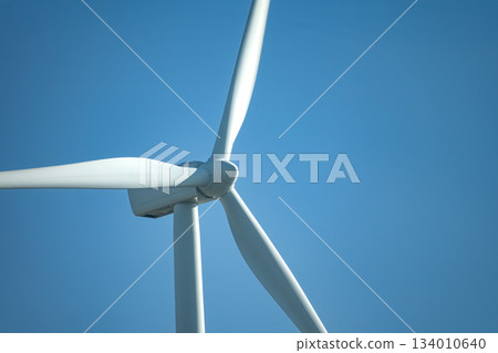 Wind turbine in nature with good weather 134010640
