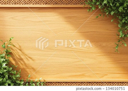 A background material of beautiful cypress wood with gentle light shining through it A background material of beautiful cypress wood with gentle light shining through it 134010751