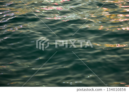 Sea water surface, wave texture. Calm seascape. The background of the blue waters of the sea. Background sea calm water. Sea water surface, wave texture. Calm seascape. The background of the blue waters of the sea. Background sea calm water. 134010856