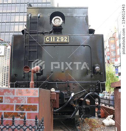 C11 type steam locomotive at JR Shimbashi Station, Minato-ku, Tokyo 134011443
