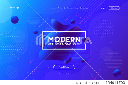 Liquid color background design 134011700