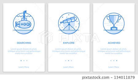 Flat line Oneboarding Concepts Flat line Oneboarding Concepts 134011879
