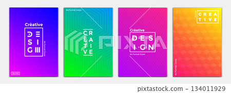 Geometric Brochure Design 2 Geometric Brochure Design 2 134011929