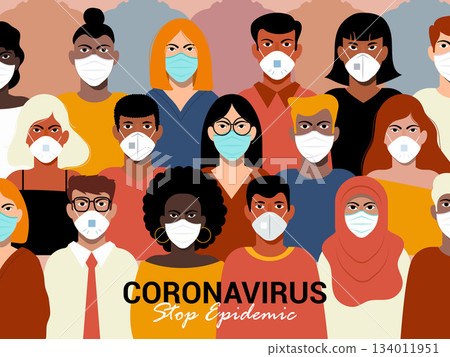 Concept of coronavirus quarantine 3 134011951