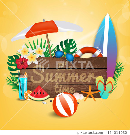 Summer background 2018 4 134011980