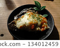 Oysters gratin 134012459