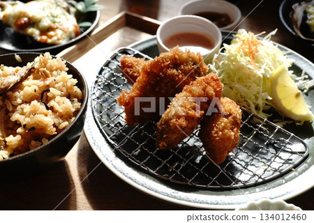 fried oysters fried oysters 134012460