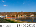 Image of a dam regulating the flow of river water [Okayama City, Okayama Prefecture] 134012515
