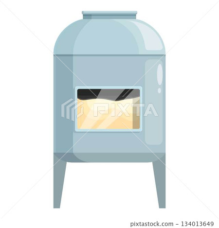 Factory dough mixer icon cartoon vector. Bread production line Factory dough mixer icon cartoon vector. Bread production line 134013649
