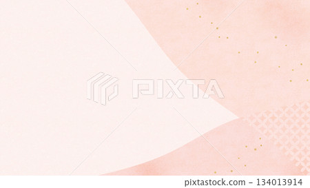 Pink cute background (Japanese style) 134013914