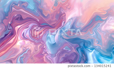 Blue Abstract Texture of Alcohol Ink Art | Beautiful Fluid Art Background with Gold Accents Blue Abstract Texture of Alcohol Ink Art | Beautiful Fluid Art Background with Gold Accents 134015241