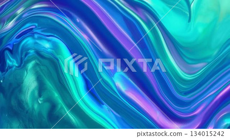 Blue Abstract Texture of Alcohol Ink Art | Beautiful Fluid Art Background with Gold Accents Blue Abstract Texture of Alcohol Ink Art | Beautiful Fluid Art Background with Gold Accents 134015242