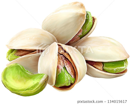 Pistachio nuts 134015617