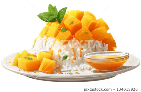 Mango Sticky Rice 134015926