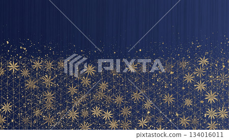 A chic and elegant background design with gold grains dancing on a navy blue background A chic and elegant background design with gold grains dancing on a navy blue background 134016011