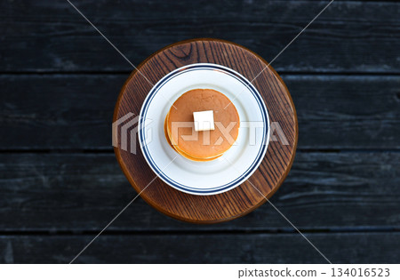 從上方看到的熱蛋糕 134016523