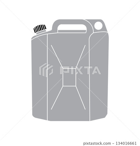 plastic jerry cans icon 134016661