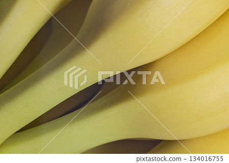 Bunch of ripe bananas close up 134016755