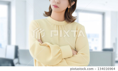 善於思考的女性/女商人 134016964