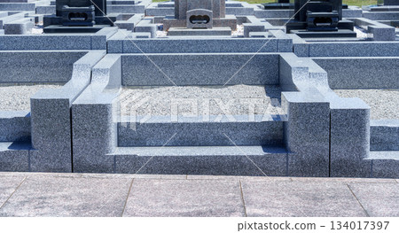 Planned site for new construction of graveyard in cemetery Planned site for new construction of graveyard in cemetery 134017397