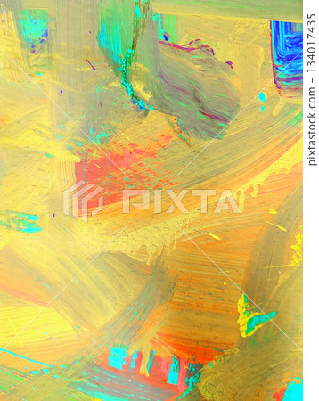 Abstract paint background with overlapping colorful lines_251206_7 134017435