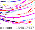 Abstract paint background with overlapping colorful lines_251123_54 134017437