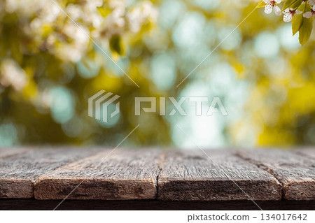 Abstract blurred green spring grass background 134017642