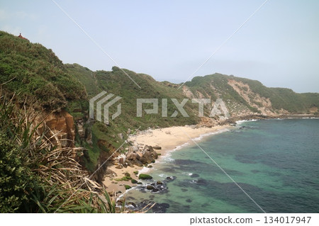 台灣海灘的海岸風景 134017947