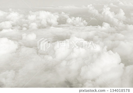 Light grey cloud background, trendy color of year 2026, cloud dancer Light grey cloud background, trendy color of year 2026, cloud dancer 134018578