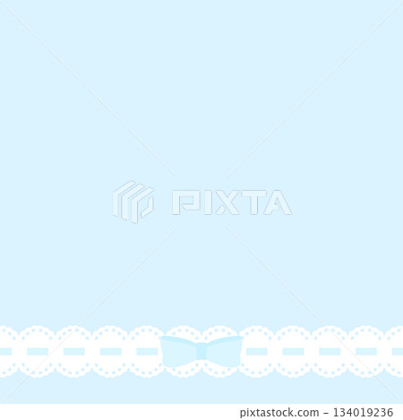 可愛的梯形蕾絲藍色背景 可愛的梯形蕾絲藍色背景 134019236