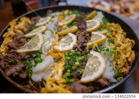 Very delicious Kawara soba noodles served in a typical Japanese home Very delicious Kawara soba noodles served in a typical Japanese home 134022054