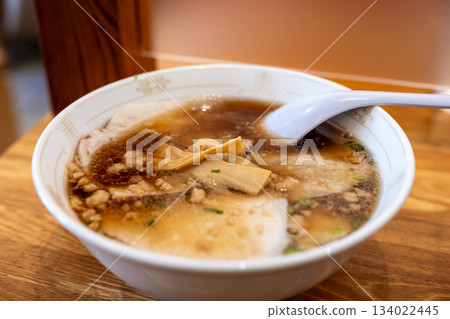 Very delicious Japanese soy sauce ramen Very delicious Japanese soy sauce ramen 134022445