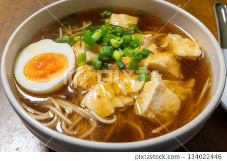Very delicious Japanese soy sauce ramen Very delicious Japanese soy sauce ramen 134022446