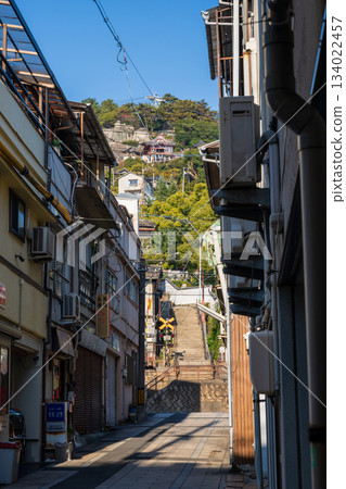 A very beautiful landscape of Onomichi city, Hiroshima prefecture, Japan A very beautiful landscape of Onomichi city, Hiroshima prefecture, Japan 134022457