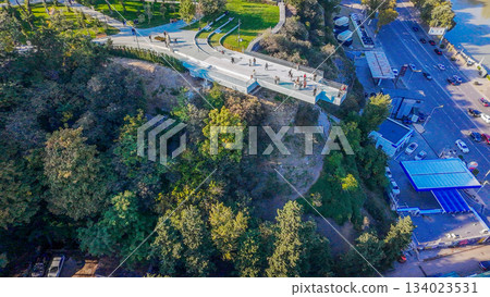 REOPENED Vere park in Tbilisi - sunny day of October REOPENED Vere park in Tbilisi - sunny day of October 134023531